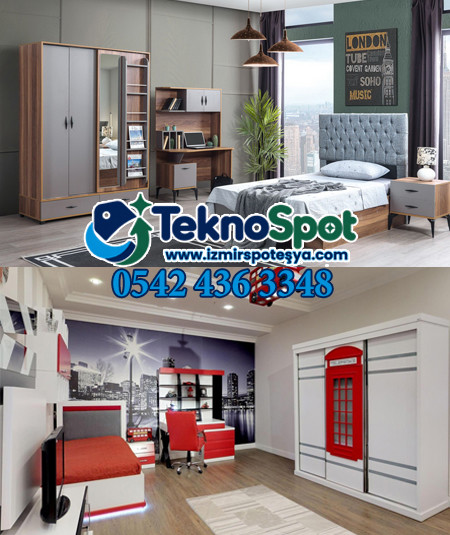 İzmir Spotcu İkinci El Genç Odası Takımı Alan Yerler